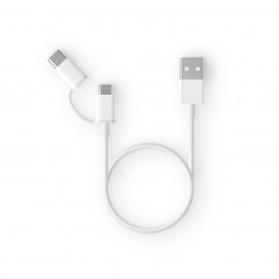 Кабель Xiaomi ZMi AL511 USB - Type-C/Micro USB 2 in 1 (30 см)